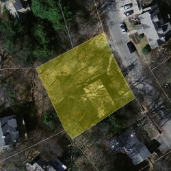 39 Dexter Rd, Newton MA  02460-2317 aerial view