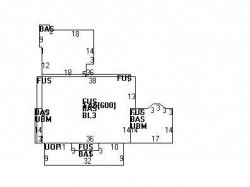 40 Nonantum St, Newton MA  02458-2434 floor plan