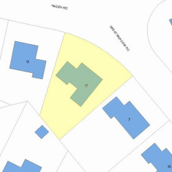 17 Hagen Rd, Newton MA  02459-2729 plot plan