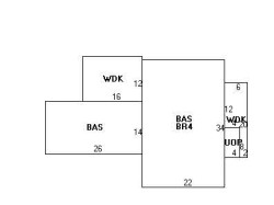 9 Roland St, Newton MA  02461-1919 floor plan