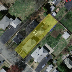 55 Broadway Ter, Newton MA  02460-1404 aerial view