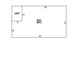 156 Bellevue St, Newton MA 02458-1835 floor plan