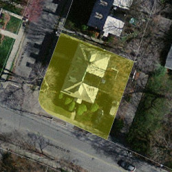 119 Washington St, Newton MA 02458-2248 aerial view