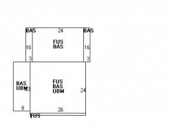 136 Oliver Rd, Newton MA  02468-2321 floor plan