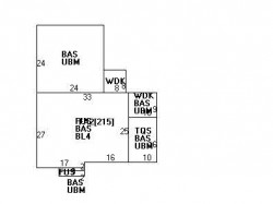 810 Chestnut St, Newton MA  02468-2039 floor plan