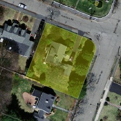 74 Puritan Rd, Newton MA 02468-1706 aerial view