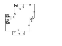 118 West St, Newton MA 02458-1327 floor plan
