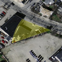 58 Crafts St, Newton MA  02458-1249 aerial view