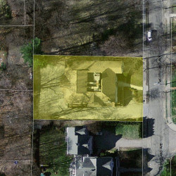35 Morseland Ave, Newton MA 02459-1151 aerial view