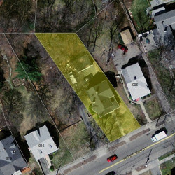 907 Watertown St, Newton MA  02465-2109 aerial view