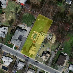 114 Adams Ave, Newton MA 02465-1004 aerial view
