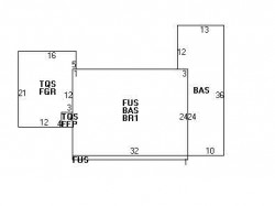 5 Halcyon Rd, Newton MA  02459-2431 floor plan