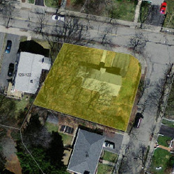 126 Warwick Rd, Newton MA 02465-1746 aerial view