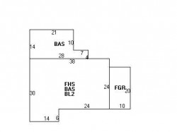 56 Pierrepont Rd, Newton MA  02462-1127 floor plan