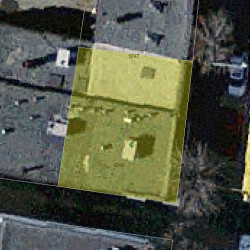 1253 Centre St, Newton MA 02459-1535 aerial view