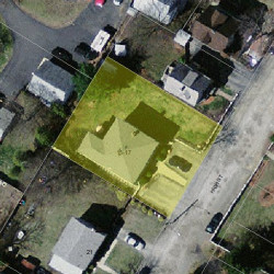17 High St, Newton MA 02461-1925 aerial view