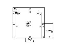 6 Roundwood Rd, Newton MA  02464-1217 floor plan