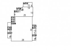 240 Adams St, Newton MA 02458-1204 floor plan
