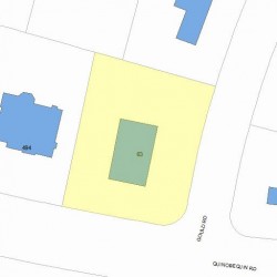 63 Gould Rd, Newton MA 02468-2142 plot plan