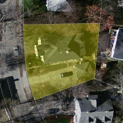 42 Westbourne Rd, Newton MA 02459-1616 aerial view