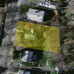 284 Parker St, Newton MA 02459-2673 aerial view