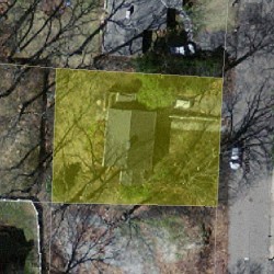 15 Verndale Rd, Newton MA  02461-2113 aerial view