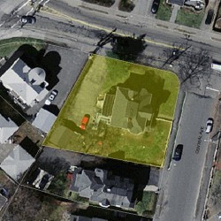 3 Central Ave, Newton MA  02460-1706 aerial view