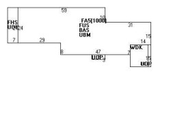 210 Kent Rd, Newton MA  02468-1108 floor plan