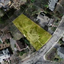 173 Moffat Rd, Newton MA  02468-1133 aerial view