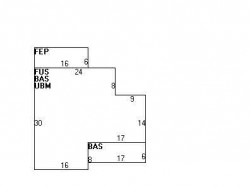 51 Clinton St, Newton MA 02458-1231 floor plan