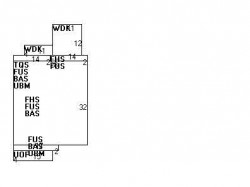 18 Owatonna St, Newton MA  02466-1411 floor plan