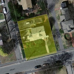 35 Otis St, Newton MA  02460-1802 aerial view