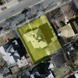 652 Watertown St, Newton MA  02460-1319 aerial view