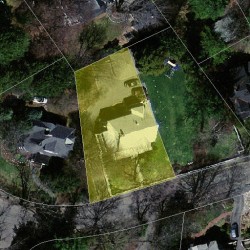 37 Fairfax St, Newton MA 02465-2606 aerial view