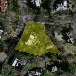 158 Hobart Rd, Newton MA 02459 aerial view