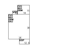 11 Clinton St, Newton MA 02458-1211 floor plan