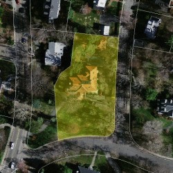 260 Waverley Ave, Newton MA 02458-2422 aerial view