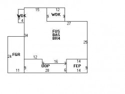 65 Hancock Ave, Newton MA  02459-1746 floor plan