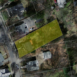 27 Mountfort Rd, Newton MA  02461-1405 aerial view