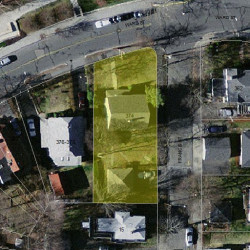 374 Ward St, Newton MA 02459-1217 aerial view