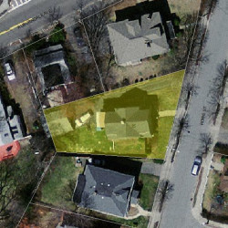 15 Rowe St, Newton MA 02466-1507 aerial view