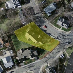232 Pearl St, Newton MA 02458-1345 aerial view