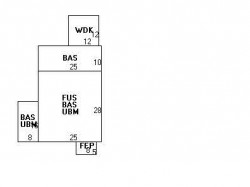8 Avalon Rd, Newton MA  02468-1610 floor plan