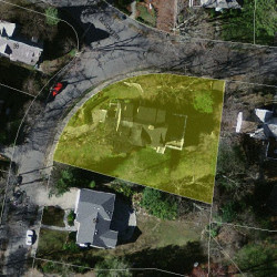 38 Devon Rd, Newton MA 02459-1648 aerial view