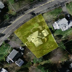 447 Brookline St, Newton MA 02459-3143 aerial view
