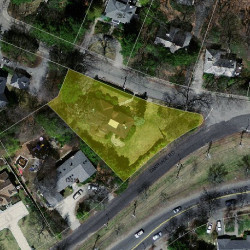 299 Prince St, Newton MA 02465-2954 aerial view