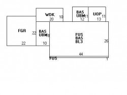285 Temple St, Newton MA 02465-2837 floor plan