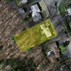 273 Upland Ave, Newton MA  02461-2002 aerial view