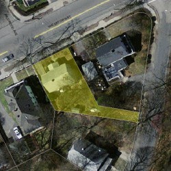 718 Watertown St, Newton MA 02460-1354 aerial view