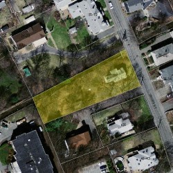 27 Cross St, Newton MA 02465-2101 aerial view